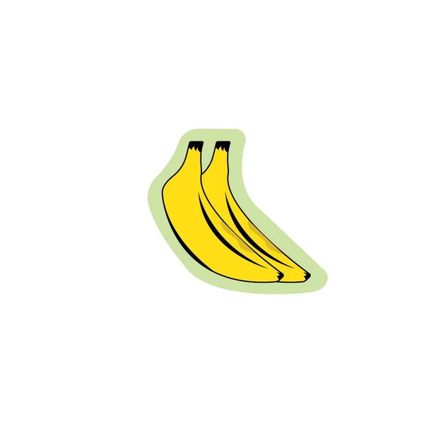 Projekt Szablonu Wektora Logo Banana — Wektor stockowy