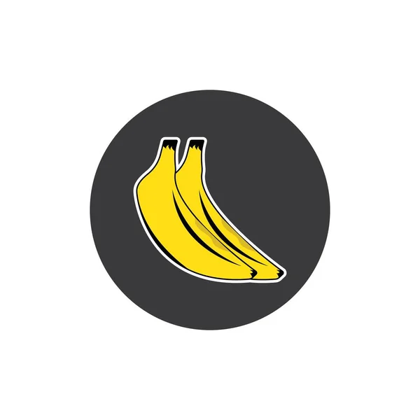 Projekt Szablonu Wektora Logo Banana — Wektor stockowy