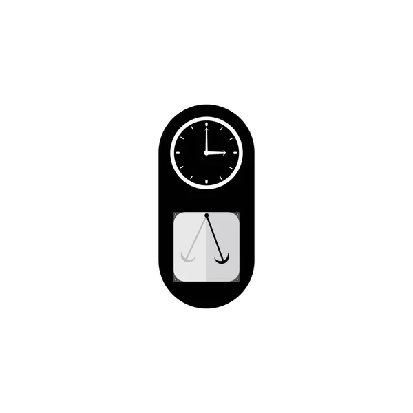 Дизайн Піктограм Годинника Логотип Векторні Ілюстрації Нагадування — стоковий вектор