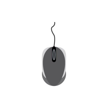 bilgisayar faresi logo vektör tasarım örnekleme şablonu