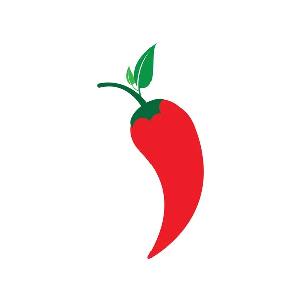 Chili Logo Vektor Template Design — Stockvektor