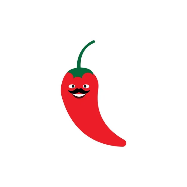 Design Modelo Vetor Logotipo Chili —  Vetores de Stock