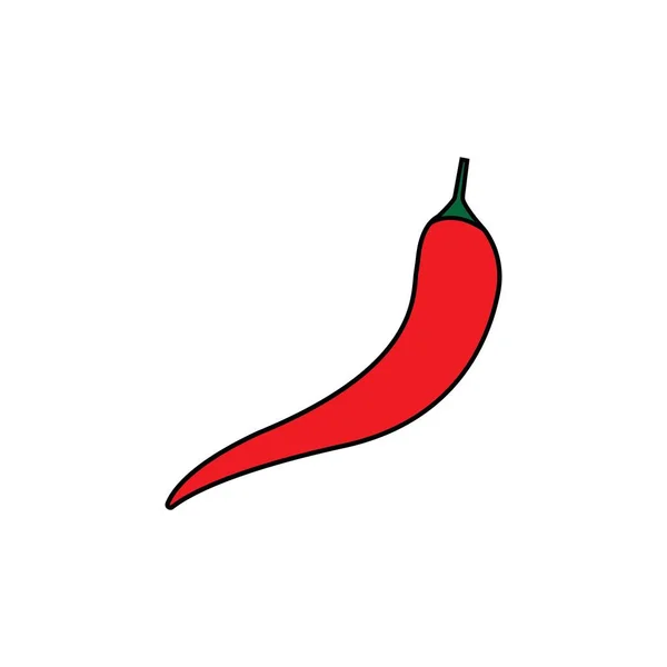 Design Modelo Vetor Logotipo Chili —  Vetores de Stock