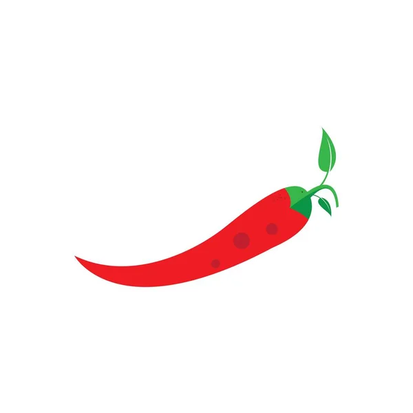 Diseño Plantilla Vector Logotipo Chili — Vector de stock