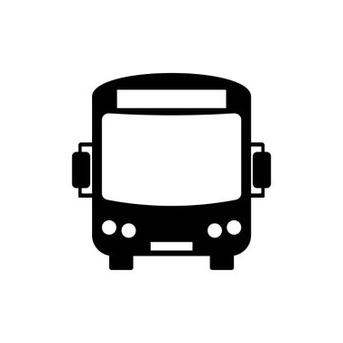 Otobüs Simgesi, Otobüs Vektörü Resim Şablonu Tasarımı