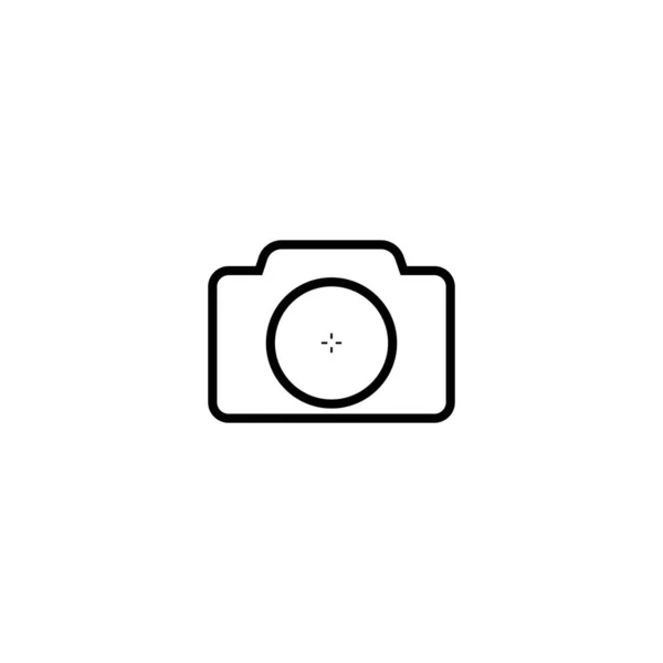 Иконка Камеры Векторный Дизайн Фона — стоковый вектор