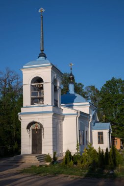 Şefaat kilise kutsal Meryem Ana, Podvorie Saburovo, kutsal Trinity-St Sergius Lavra Sergiev Posad, Moskova Bölgesi, Rusya yakın