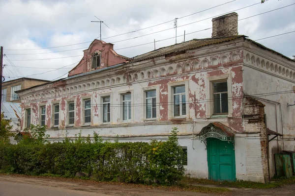 Antigua Casa Comerciantes Estilo Art Nouveau Kalyazin Región Tver Rusia — Foto de Stock