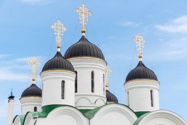 Kubbe Spaso-Preobrazhensky Katedrali, Murom Spaso-Preobrazhensky Manastırı, Vladimir Bölgesi, Rusya Federasyonu
