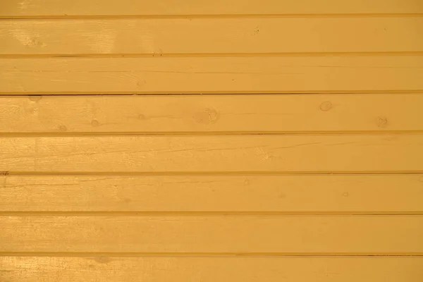 Mur Maison Bois Peint Jaune — Photo