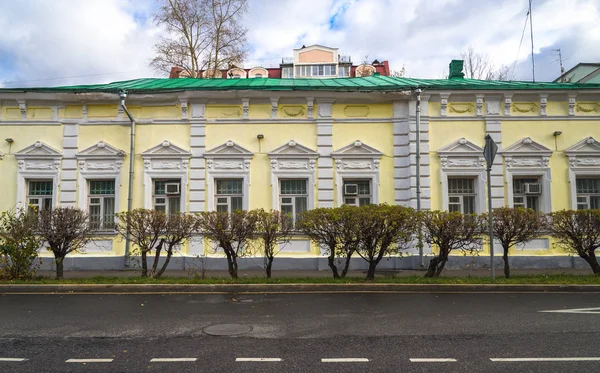 Façade Ancien Manoir Kashtanov Sotnikova 1893 Rue Malaya Ordynka Fin — Photo