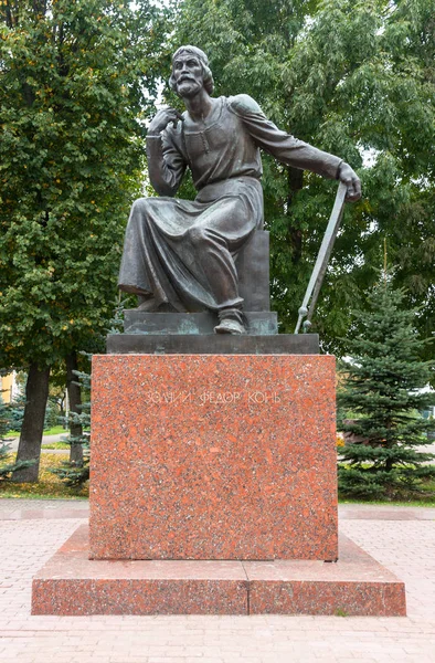 Smolensk Rusland September 2013 Monument Aan Architect Fedor Kon — Stockfoto
