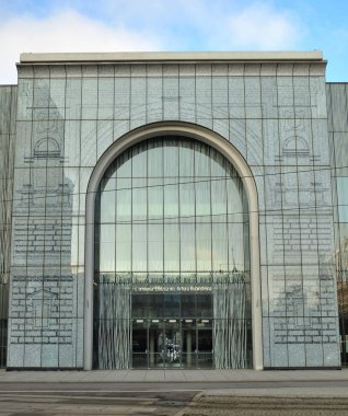 Lodz, Polonya, 12 Aralık 2018: Arthur Rubinstein Filarmoni