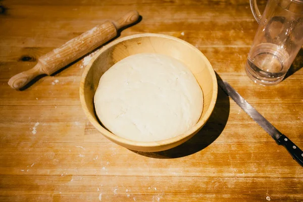 Хлебное Тесто Готово Смешиванию — стоковое фото