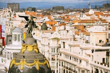 Madrid, İspanya 'daki Metropolis binası.