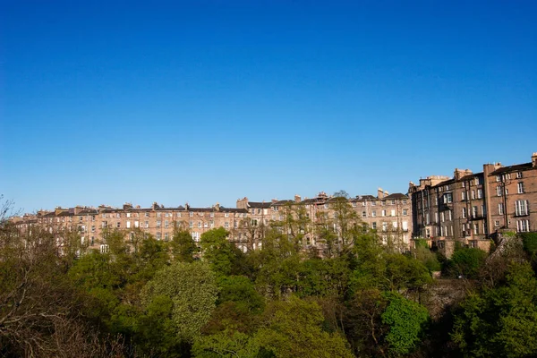 Wohnungen Der Neuen Stadt Edinburgh Vereinigtes Königreich — Stockfoto