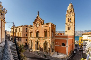 Gaeta İtalya. Santa Maria Katedrali Cielo 'da (Santa Maria Cennette Yükseliyor)).