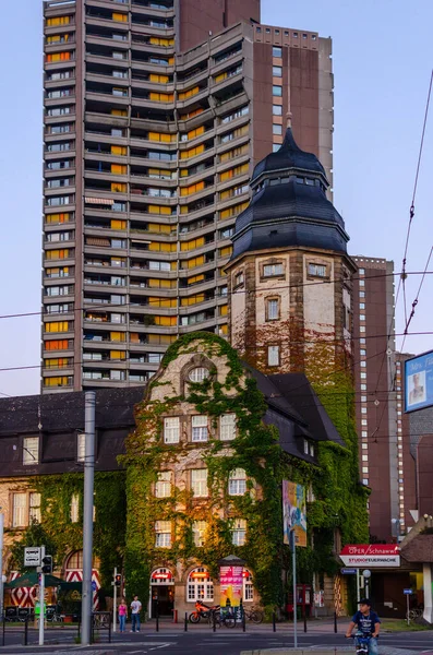 Mannheim Niemcy Sierpnia 2012 Alte Feuerwache Stara Straż Pożarna Centrum — Zdjęcie stockowe