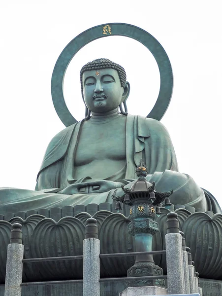 Takaoka Toyama Japan Mars 219 Takaoka Daibutsu Buddha Denna Stora — Stockfoto