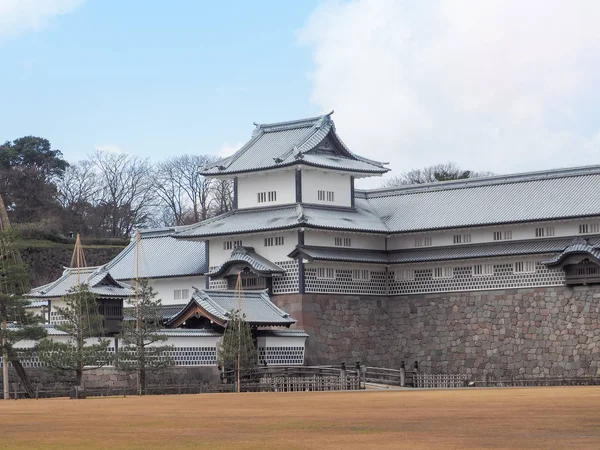 Kanazawa Castle Jeden Historycznych Zabytków Kanazawa City Prefektura Ishikawa Japonia — Zdjęcie stockowe