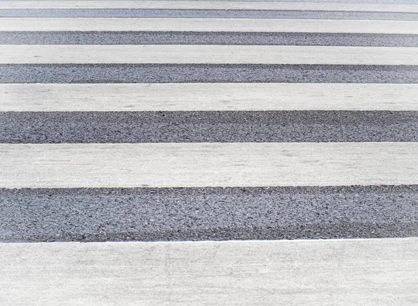 Abstracte Afbeelding Van Witte Voetgangers Crosswalk Zebra Crossing Achtergrond — Stockfoto