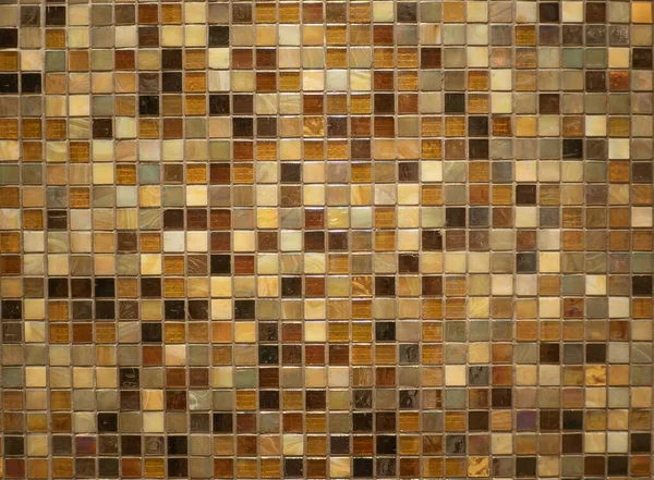 Square Mosaic Bathroom Interior Decoration Vintage Mosaic Background — Stock Photo, Image