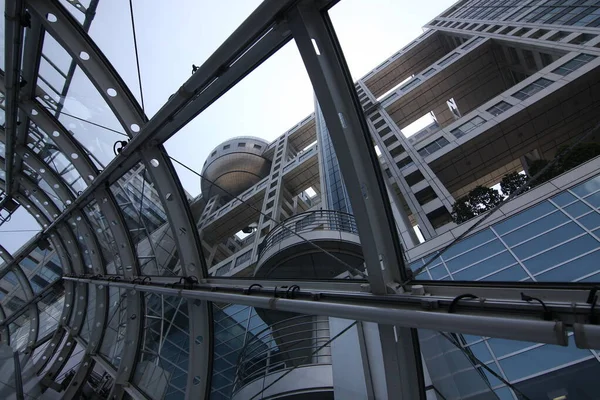 Nhk Building Odaiba Tokyo Summer — 图库照片