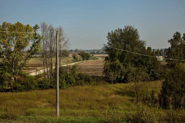 Gravel Road Countryside Autumn Noon — Stock Photo, Image