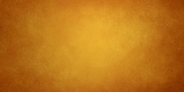 Orange Golden Brown Abstract Grunge Background Light Center Darkening Edges — Stock Photo, Image