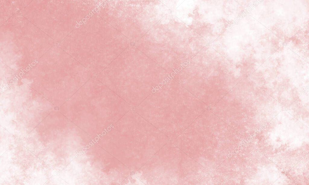 pink white abstract light grunge background, watercolor effect, paint and color mixing effect.