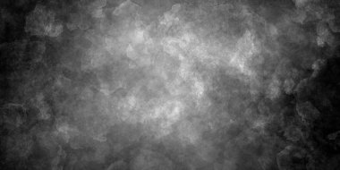 Afişler, broşürler ve web için siyah suluboya grunge soyut arkaplan