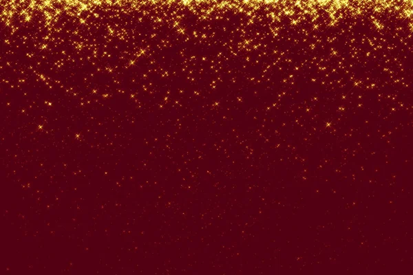 Праздничный Темно Красный Фон Золотыми Сияющими Звездами Праздничный Роскошный Фон — стоковое фото
