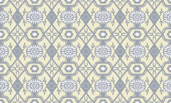 Seamless Repeating Geometric Pattern Faded Colors Vintage Old Style Drawing — Stock Photo, Image