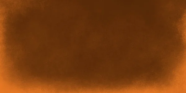 Donkerabstracte Oranje Bruine Achtergrond Met Een Lichte Gloed Rond Randen — Stockfoto
