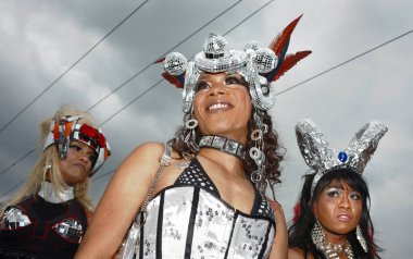 ZURİH, SWitzerland - 14 AĞUSTOS 2010: 19. Sokak Geçidi.