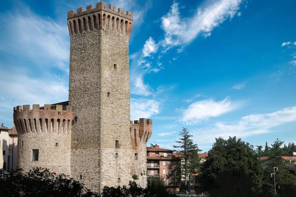 Středověký Hrad Věží Obci Umbertide Umbria Italy — Stock fotografie