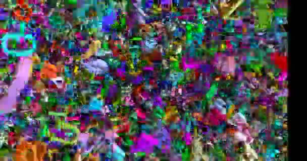 lettres tombantes alphabet isolé fond 4k 