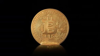Alfa kanalı 4 k erime Bitcoin sikke