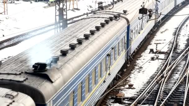 Kereta api kereta kereta api kereta api kereta api kereta api — Stok Video