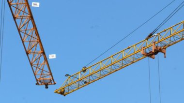 4 k bina inşaat vinç çalışma Kulesi