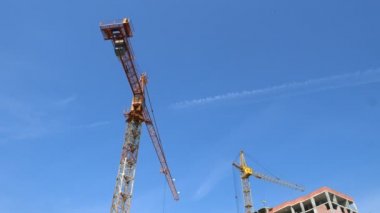 4 k bina inşaat vinç çalışma Kulesi