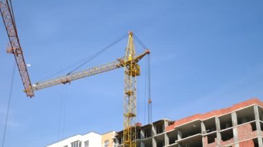4 k bina inşaat vinç çalışma Kulesi