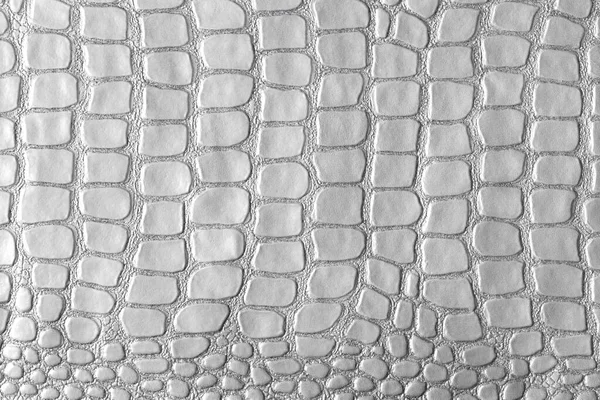 Gray Steel Glamorous Croc Embossed Faux Leather Background Design — Stock Photo, Image