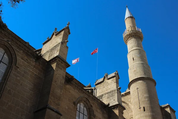 Minaret Mosquée Selimiye Nicosie Chypre — Photo