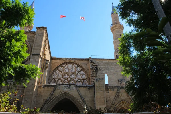 Entrada Para Mesquita Selimiye Nicósia Chipre — Fotografia de Stock