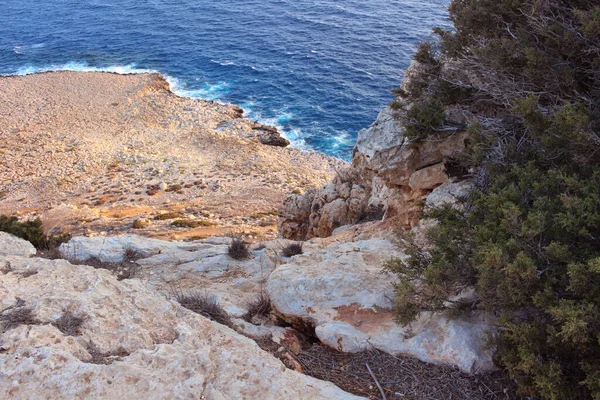 View Cape Cavo Greco Capo Greco Coast Sea Cyprus — Stock Photo, Image