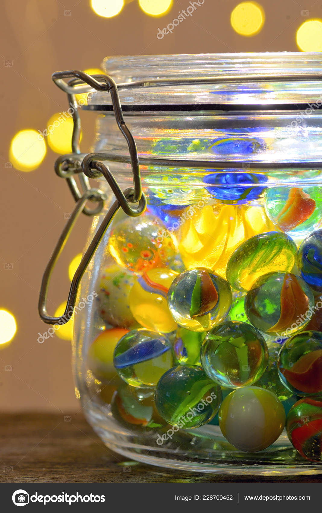 Jar Of Marbles Clipart