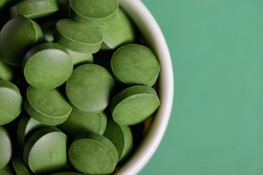 Chlorella spirulina hapları ayrıntılarını