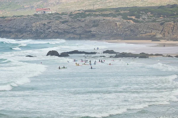 Παραλία Πράια ντο Γκουίντσο στο Cascais, Πορτογαλία — Φωτογραφία Αρχείου