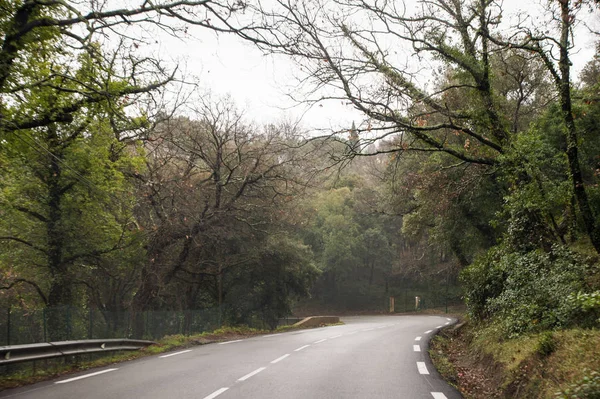 道路や都市の車からの眺め — ストック写真